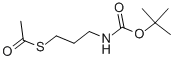 N-(tert butoxycarbonyl)-3-(acetylthio)propylamine Structure,114326-11-3Structure