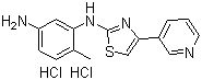 6-Methyl-n1-(4-(pyridin-3-yl)thiazol-2-yl)benzene-1,3-diamine 2hcl Structure,1143459-92-0Structure