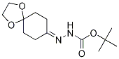 Tert-butyl 2-(1,4-dioxaspiro[4.5]decan-8-ylidene)hydrazinecarboxylate Structure,1144080-25-0Structure