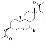 7-Bromo-3-o-acetyl pregnenolone Structure,114417-65-1Structure