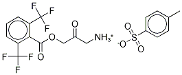 2,6-Trifluoromethylbenzyloxy glycine methyl ketone tosylate Structure,1144516-95-9Structure