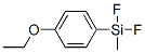 Silane, (4-ethoxyphenyl)difluoromethyl- (9ci) Structure,114502-18-0Structure