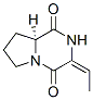 Pyrrolo[1,2-a]pyrazine-1,4-dione, 3-ethylidenehexahydro-, [s-(e)]- (9ci) Structure,114604-88-5Structure