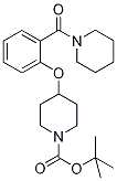 4-[2-(Piperidine-1-carbonyl)-phenoxy]-piperidine-1-carboxylic acid tert-butyl ester Structure,1146079-98-2Structure