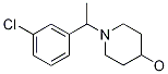 1-[1-(3-Chloro-phenyl)-ethyl ]-piperidin-4-ol Structure,1146080-11-6Structure