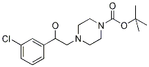 4-[2-(3-Chloro-phenyl)-2-hydroxy-ethyl ]-piperazine-1-carboxylic acid tert-butyl ester Structure,1146080-16-1Structure