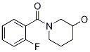 (2-Fluoro-phenyl)-(3-hydroxy-piperidin-1-yl)-methanone Structure,1146080-21-8Structure