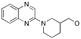 (1-Quinoxalin-2-yl-piperidin-3-yl)-methanol Structure,1146080-45-6Structure