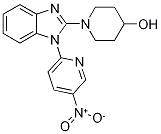 1-[1-(5-Nitro-pyridin-2-yl)-1h-benzoimidazol-2-yl]-piperidin-4-ol Structure,1146080-60-5Structure