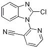 2-(2-Chloro-benzoimidazol-1-yl)-nicotinonitrile Structure,1146080-76-3Structure