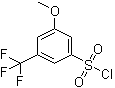 3-Methoxy-5-(trifluoromethyl)benzenesulphonyl chloride Structure,1146355-33-0Structure