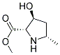 L-proline, 3-hydroxy-5-methyl-, methyl ester, (2alpha,3beta,5alpha)-(9ci) Structure,114681-13-9Structure