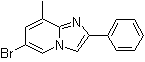 6-Bromo-8-methyl-2-phenylh-imidazo[1,2-a]pyridine Structure,1146911-28-5Structure