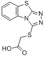 ([1,2,4]Triazolo[3,4-b][1,3]benzothiazol-3-ylthio)acetic acid Structure,114722-63-3Structure