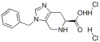 (S)-4,5,6,7-Tetrahydro-3-phenylmethyl-3H-imidazo[4,5-c]pyridine-6-carboxylic acid dihydrochloride Structure,114788-05-5Structure