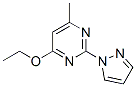 Pyrimidine, 4-ethoxy-6-methyl-2-(1h-pyrazol-1-yl)- (9ci) Structure,114834-01-4Structure