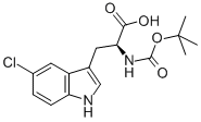 L-N-Boc-5-chlorotryptophan Structure,114873-08-4Structure