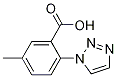 5-Methyl-2-(1h-1,2,3-triazol-1-yl)benzoic acid Structure,1149352-55-5Structure