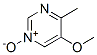 Pyrimidine, 5-methoxy-4-methyl-, 1-oxide (9ci) Structure,114969-54-9Structure