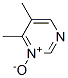 Pyrimidine, 4,5-dimethyl-, 3-oxide (9ci) Structure,114969-96-9Structure