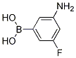 (3-Amino-5-fluorophenyl)boronic acid Structure,1150114-48-9Structure