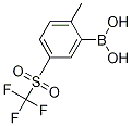 2-Methyl-5-(trifluoromethylsulfonyl)phenylboronic acid Structure,1150114-49-0Structure