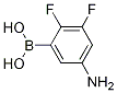 5-Amino-2,3-difluorophenylboronic acid Structure,1150114-58-1Structure