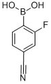 4-Cyano-2-fluorophenylboronic acid Structure,1150114-77-4Structure