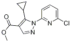 Methyl 1-(6-chloropyridin-2-yl)-5-cyclopropylpyrazole-4-carboxylate Structure,1150164-34-3Structure