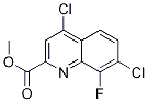 Methyl 4,7-dichloro-8-fluoroquinoline-2-carboxylate Structure,1150164-82-1Structure