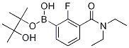 3-(Diethylcarbamoyl)-2-fluorophenylboronic acid, pinacol ester Structure,1150271-35-4Structure