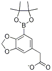 2,3-Methylenedioxo-5-(methoxycarbonyl)methylphenylboronic acid, pinacol ester Structure,1150271-68-3Structure