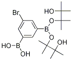 5-Bromo-1,3-phenylenediboronic acid, pinacol ester Structure,1150561-62-8Structure