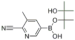 2-Cyano-3-methylpyridine-5-boronic acid, pinacol ester Structure,1150561-70-8Structure