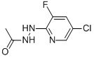 2-(N-Acetylhydrazino)-5-chloro-3-fluoropyridine Structure,1150561-82-2Structure