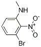 3-Bromo-n-methyl-2-nitrobenzenamine Structure,1150617-53-0Structure