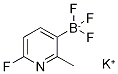 Potassium 6-fluoro-2-methylpyridine-3-trifluoroborate Structure,1150654-88-8Structure