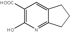 2,5,6,7-Tetrahydro-2-oxo-1h-cyclopenta[b]pyridine-3-carboxylic acid Structure,115122-63-9Structure