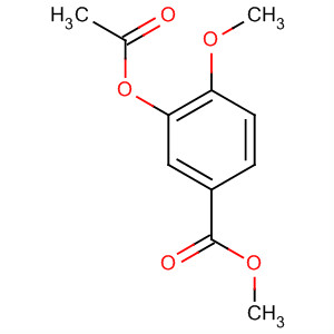 Methyl 3-(acetyloxy)-4-(methyloxy)benzoate Structure,115124-31-7Structure