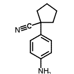 1-(4-Aminophenyl)Cyclopentanecarbonitrile Structure,115279-73-7Structure