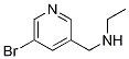 5-Bromo-n-ethyl-3-pyridinemethanamine Structure,1152850-79-7Structure