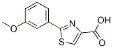 2-(3-Methoxyphenyl)thiazole-4-carboxylic acid Structure,115299-07-5Structure