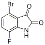 4-Bromo-7-fluoroisatin Structure,1153535-26-2Structure