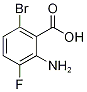 2-Amino-6-bromo-3-fluorobenzoic acid Structure,1153974-98-1Structure