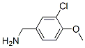 3-Chloro-4-methoxybenzenemethanamine Structure,115514-77-7Structure