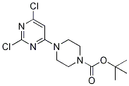 Tert-butyl 4-(2,6-dichloropyrimidin-4-yl)piperazine-1-carboxylate Structure,1155306-28-7Structure