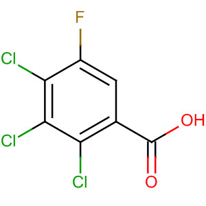 5-Fluoro-2,3,4-trichlorobenzoic acid Structure,115549-04-7Structure