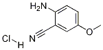 2-Amino-5-methoxy-benzonitrile hydrochloride Structure,115661-38-6Structure