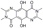 Pyrimido[4,5-g]quinazoline-4,9-dione, 3,8-dihydro-5,10-dihydroxy-2,3,7,8-tetramethyl- Structure,115705-61-8Structure