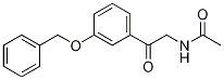 N-(2-(3-(benzyloxy)phenyl)-2-oxoethyl)acetamide Structure,115852-00-1Structure